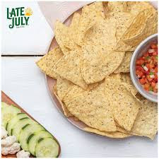 Late July Organic Thin & Crispy Chia & Quinoa Tortilla Chips, 10.1 oz. — additional product image 7.