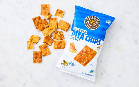 Pretzelized Snacks Sea Salt Pretzel Pita Chips, 7 oz. — additional product image 5.