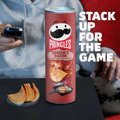 Pringles Smoky Bacon Potato Crisps, 5.5 oz. — additional product image 6.