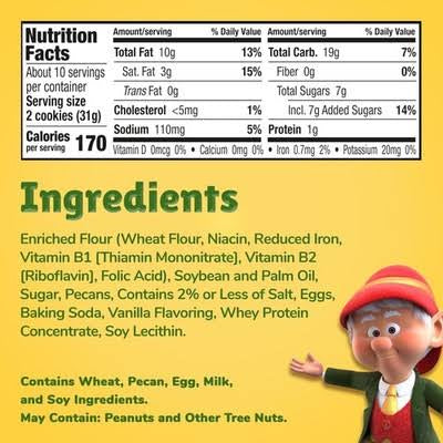 Keebler Sandies Pecan Shortbread Cookies, 11.3 oz. — additional product image 3.