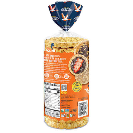 Lundberg Family Farms Cinnamon Toast Brown Rice Cakes, 8.9 oz. — additional product image 2.