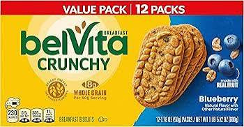 belVita Blueberry Crunchy Breakfast Biscuits Value Pack, 21.12 oz. — additional product image 2.