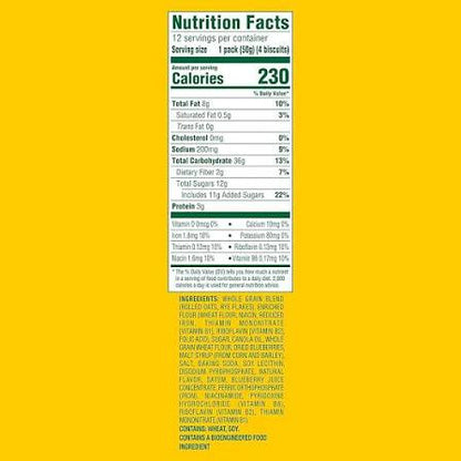 belVita Blueberry Crunchy Breakfast Biscuits Value Pack, 21.12 oz. — additional product image 3.
