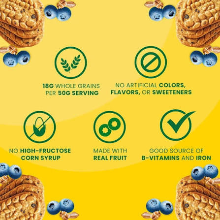 belVita Blueberry Crunchy Breakfast Biscuits Value Pack, 21.12 oz. — additional product image 4.