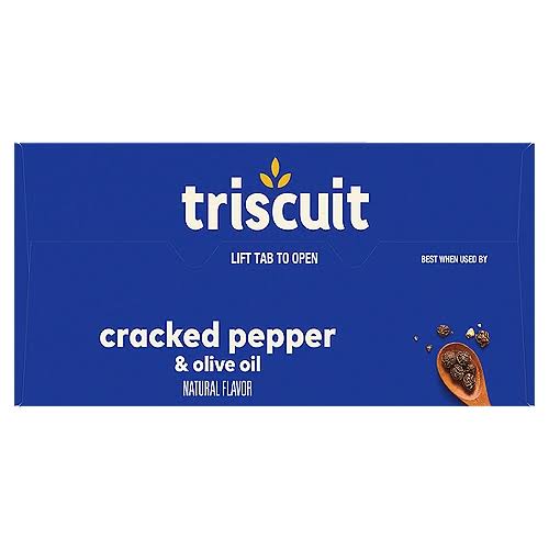 Triscuit Cracked Pepper & Olive Oil Crackers, 8.5 oz. — additional product image 5.