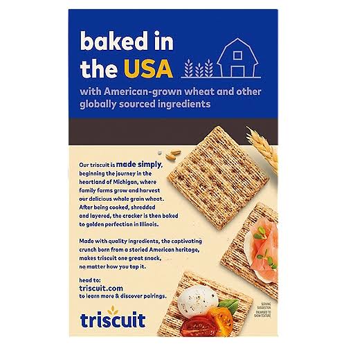 Triscuit Cracked Pepper & Olive Oil Crackers, 8.5 oz. — additional product image 4.