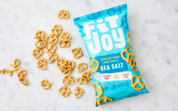 FitJoy Grain Free Sea Salt Pretzels, 5 oz. — additional product image 2.