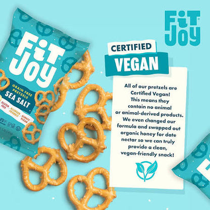 FitJoy Grain Free Sea Salt Pretzels, 5 oz. — additional product image 7.