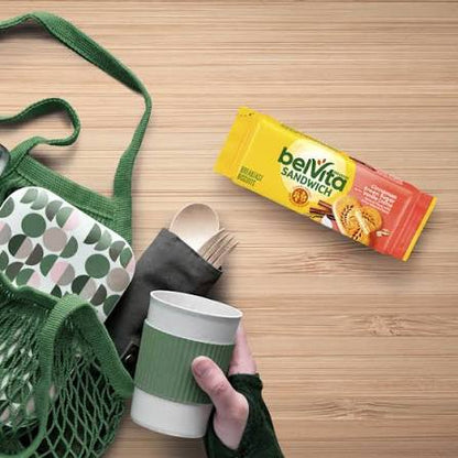 belVita Cinnamon Brown Sugar Breakfast Biscuits with Vanilla Creme, 8.8 oz. — additional product image 5.