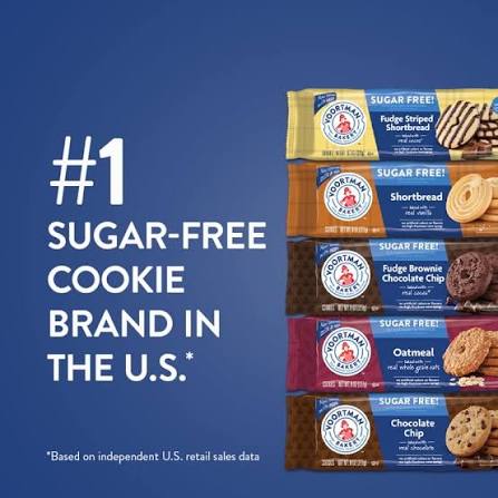 Voortman Bakery Zero Sugar Chocolate Chip Cookies, 8 oz. — additional product image 5.