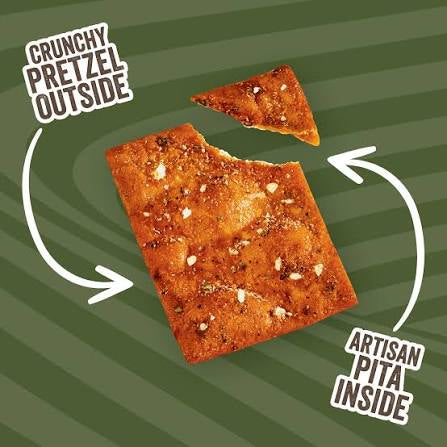 Pretzelized Snacks Mediterranean Herb Pretzel Pita Chips, 7 oz. — additional product image 4.
