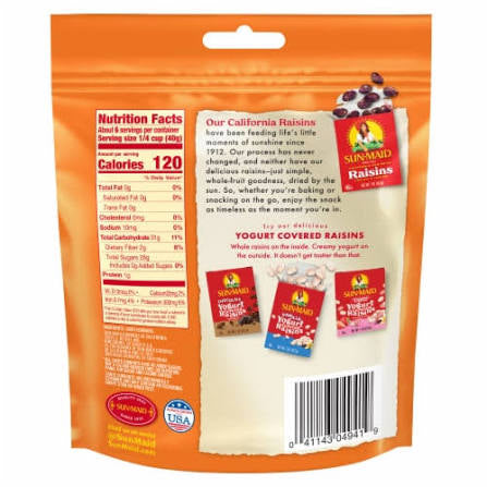 Sun-Maid Zante Currants, 8 oz. — product image 3