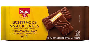 Schar Sch'nacks Gluten-Free Snack Cakes, 12.3 oz.