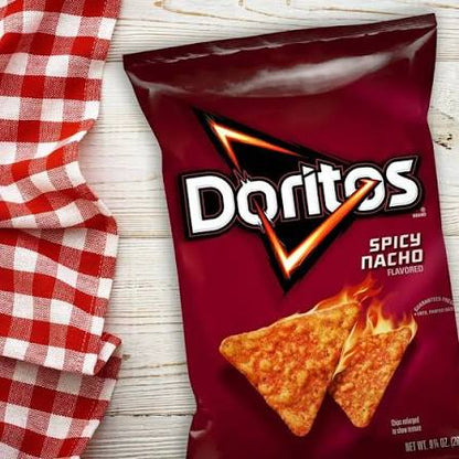 Doritos Spicy Nacho Flavored Tortilla Chips, 9.25 oz. — product image 3