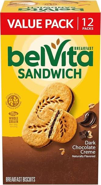 belVita Dark Chocolate Creme Breakfast Biscuits Value Pack, 21.12 oz.