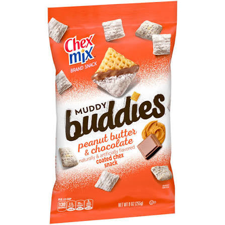 Chex Mix Muddy Buddies Peanut Butter & Chocolate Snack Mix, 9 oz.