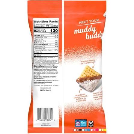 Chex Mix Muddy Buddies Peanut Butter & Chocolate Snack Mix, 9 oz. — product image 2