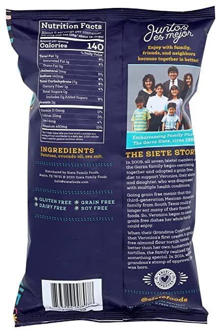Siete Kettle Cooked Sea Salt Potato Chips, 5.5 oz. — product image 2