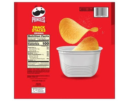Pringles Original Potato Crisps Snack Cups, 8 oz. — product image 2