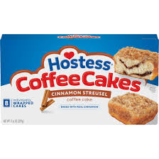 Hostess Cinnamon Streusel Coffee Cakes, 11.6 oz.