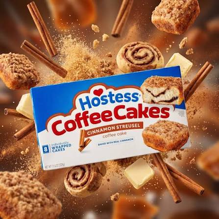 Hostess Cinnamon Streusel Coffee Cakes, 11.6 oz. — product image 3