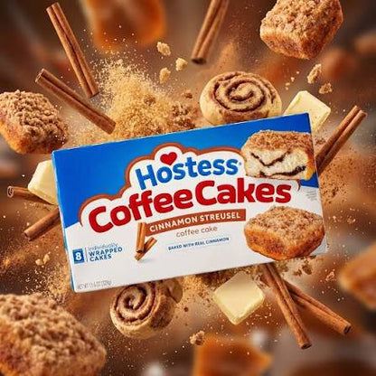 Hostess Cinnamon Streusel Coffee Cakes, 11.6 oz. — product image 3