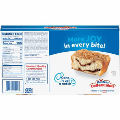 Hostess Cinnamon Streusel Coffee Cakes, 11.6 oz. — product image 2