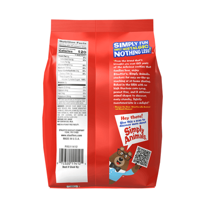 Stauffer's Simply Animals Original Animal Crackers, 12 oz. — product image 2