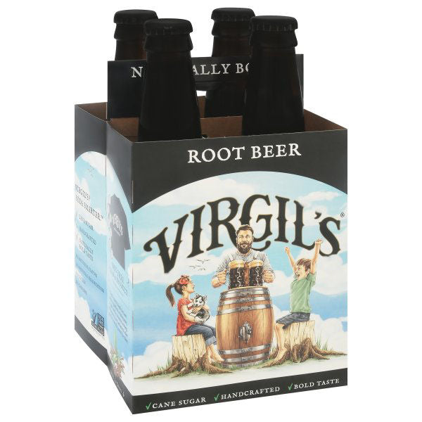 Virgil's Root Beer 4 x 12 fl. oz.