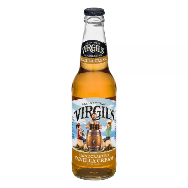 Virgil's Beer, Handcrafted, Vanilla Cream 12 fl. oz.