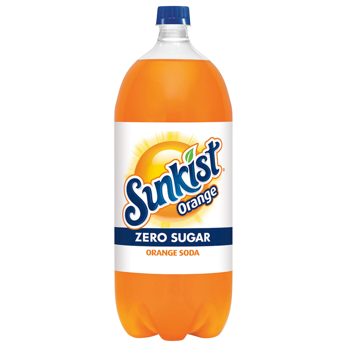 Sunkist Zero Sugar Orange Soda 2 liter