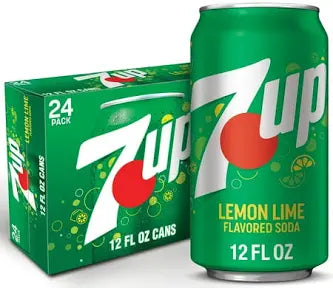 7UP Lemon Lime Soda Economy Case (24 ct, 12 oz) bulk pack available from Crabtree Supply. Fast local delivery and nationwide shipping.