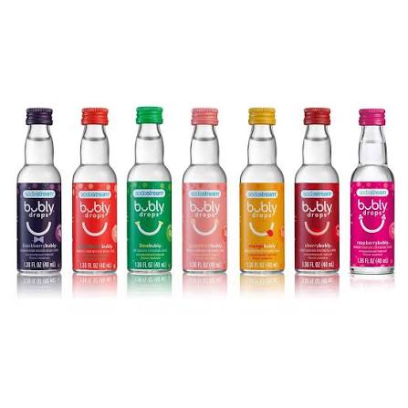 SodaStream Bubly Drops 7 Flavor Variety Pack, 8 Fl Oz bulk pack available from Crabtree Supply. Fast local delivery and nationwide shipping.