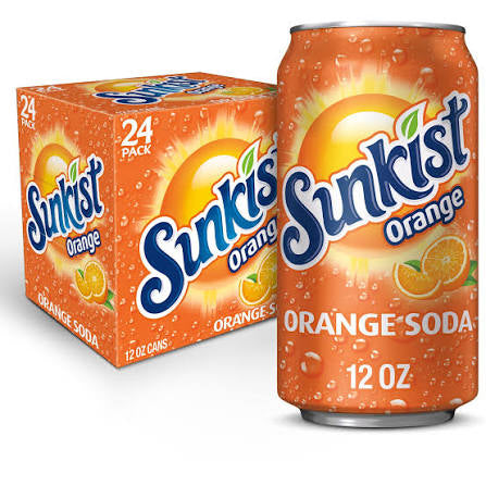 Sunkist Orange Soda Economy Case (24 ct, 12 oz) bulk pack available from Crabtree Supply. Fast local delivery and nationwide shipping.