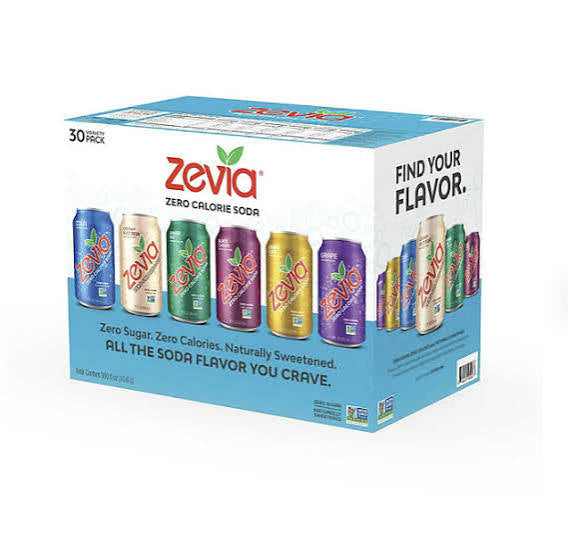 Zevia Zero Calorie Rainbow Pack (30 ct, 12 oz) bulk pack available from Crabtree Supply. Fast local delivery and nationwide shipping.