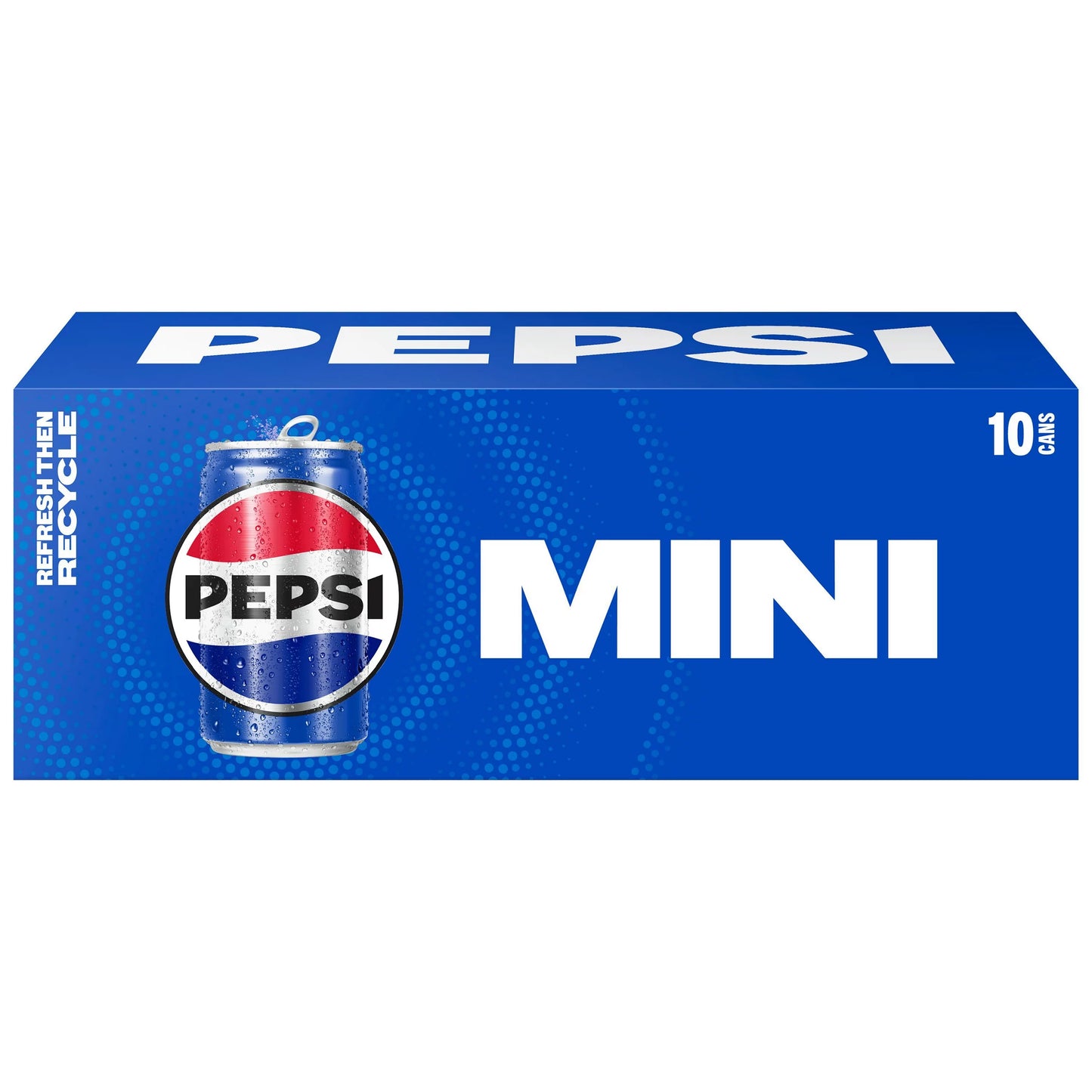 Pepsi Soda Mini Cans 10 x 7.5 fl. oz. bulk pack available from Crabtree Supply. Fast local delivery and nationwide shipping.