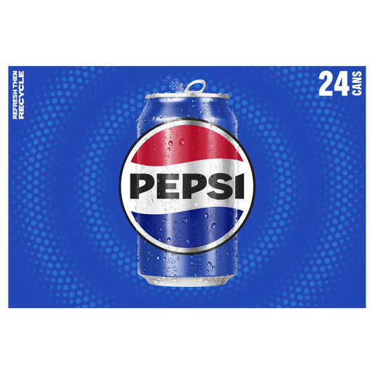 Pepsi Cola 24 x 12 fl. oz. bulk pack available from Crabtree Supply. Fast local delivery and nationwide shipping.