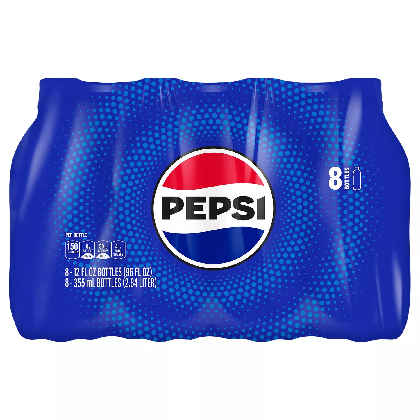 Pepsi Soda 8 x 12 fl. oz. bulk pack available from Crabtree Supply. Fast local delivery and nationwide shipping.
