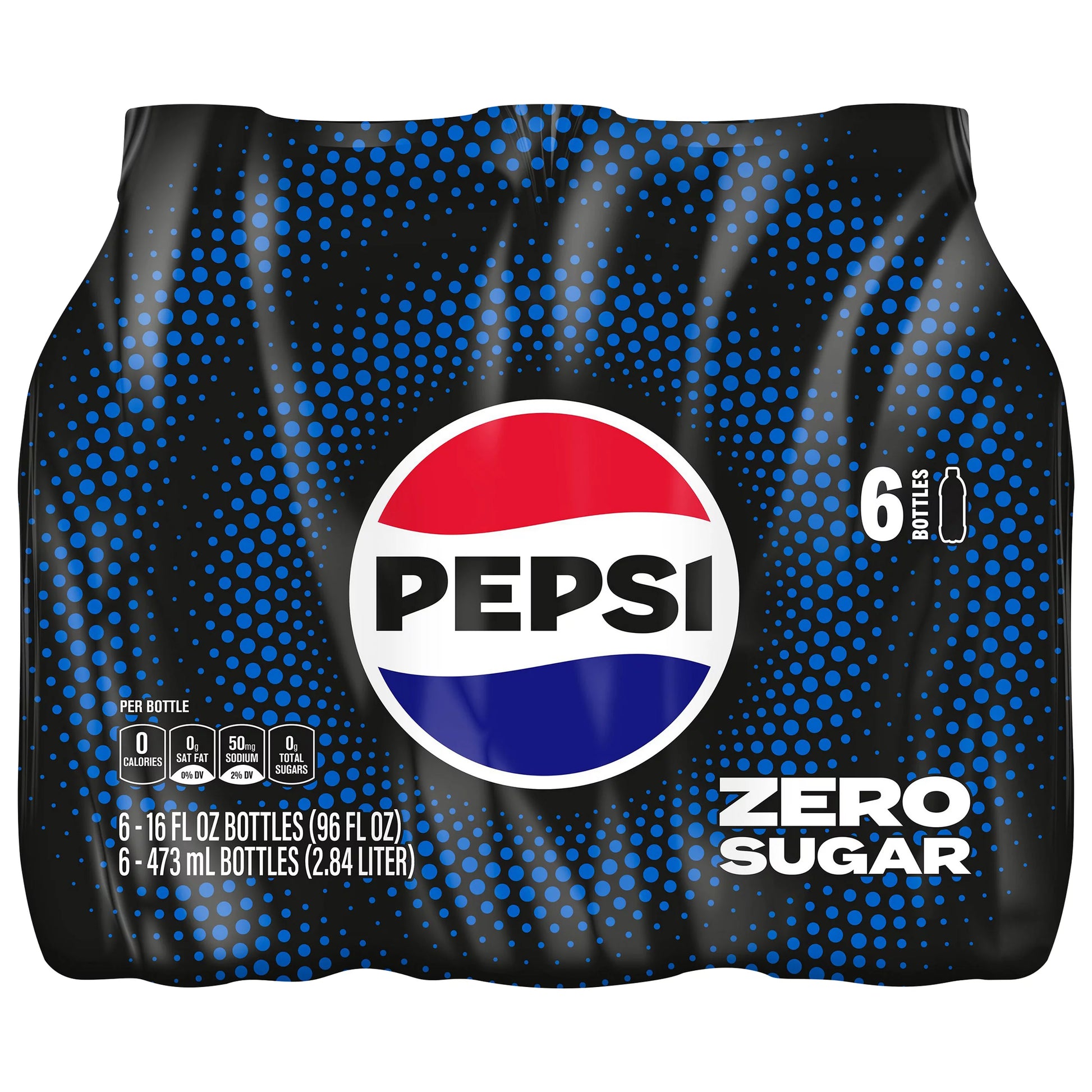 Pepsi Cola, Zero Sugar 6 x 16 fl. oz. bulk pack available from Crabtree Supply. Fast local delivery and nationwide shipping.