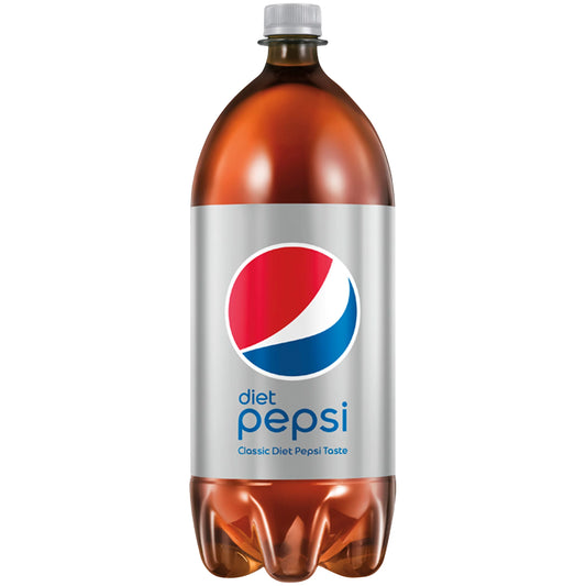 Diet Pepsi Soda 2 liter bulk pack available from Crabtree Supply. Fast local delivery and nationwide shipping.