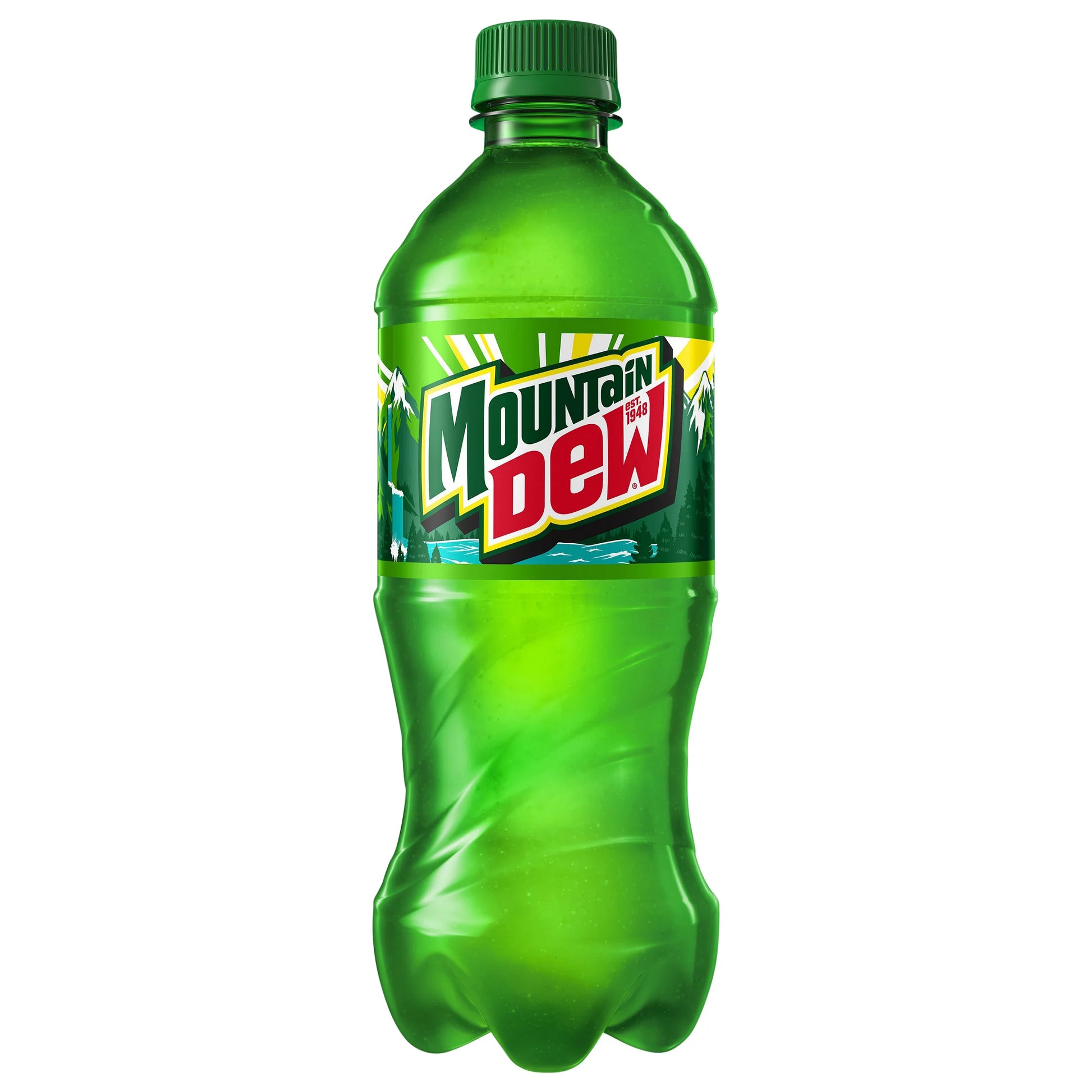 Mountain Dew Soda 20 fl. oz. bulk pack available from Crabtree Supply. Fast local delivery and nationwide shipping.