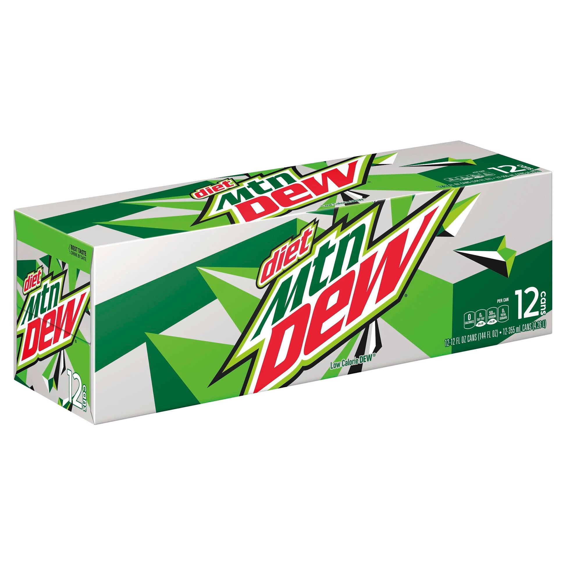 Mountain Dew Diet Soda Citrus Soda 12 x 12 fl. oz. bulk pack available from Crabtree Supply. Fast local delivery and nationwide shipping.