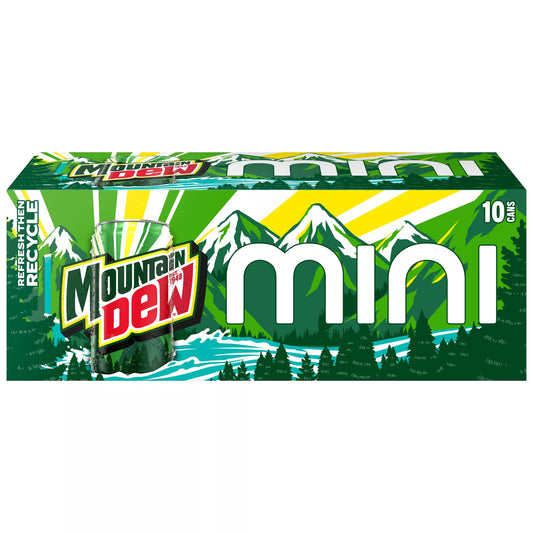 Mountain Dew Citrus Soda 10 x 7.5 fl. oz. bulk pack available from Crabtree Supply. Fast local delivery and nationwide shipping.