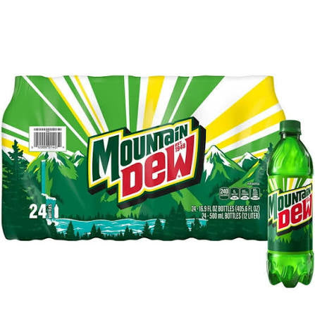 Mountain Dew Soda 16.9 fl. oz., 24 pk. bulk pack available from Crabtree Supply. Fast local delivery and nationwide shipping.