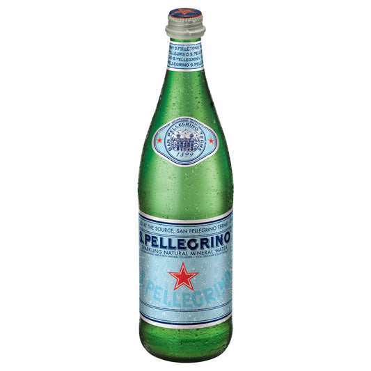 Sanpellegrino Sparkling Natural Mineral Water 25.3 fl. oz. bottle