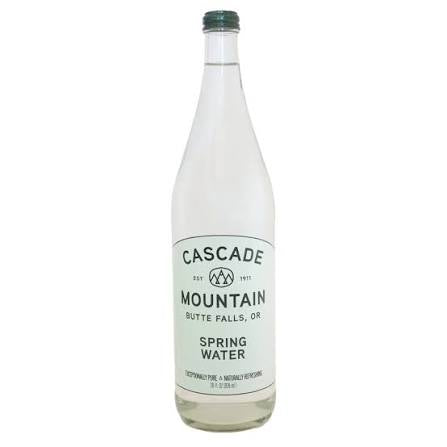 Cascade Mountain Spring Water single 28 fl. oz. bottle