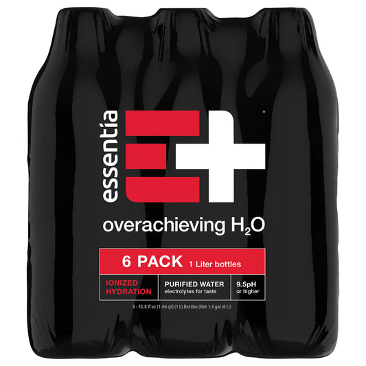 Essentia Purified Water, 6 pack of 33.8 fl. oz. bottles