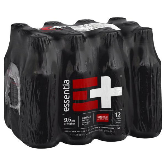 Essentia Purified Water, 12 pack of 12 fl. oz. bottles