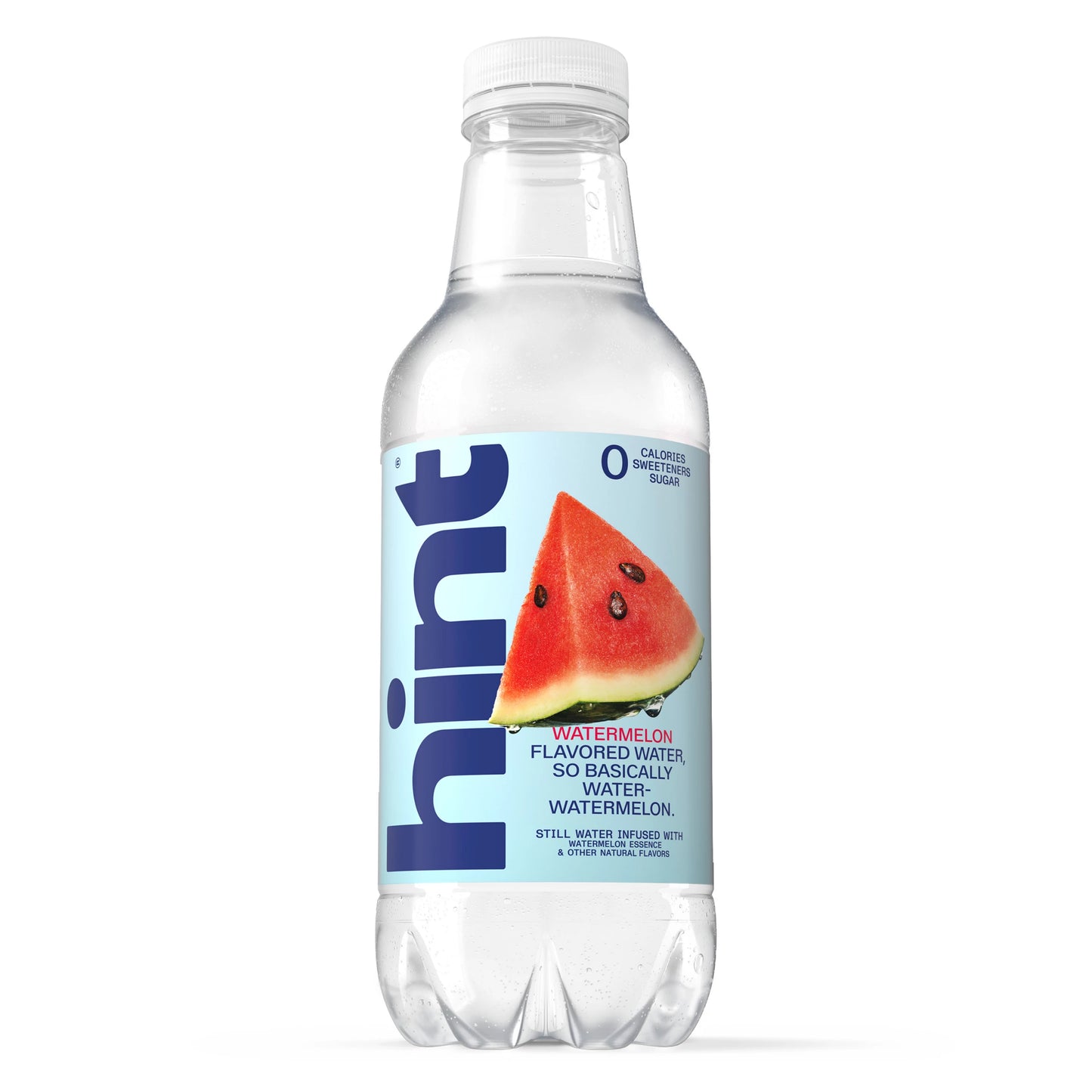 Hint Watermelon Bottled Water 16 fl. oz. single bottle