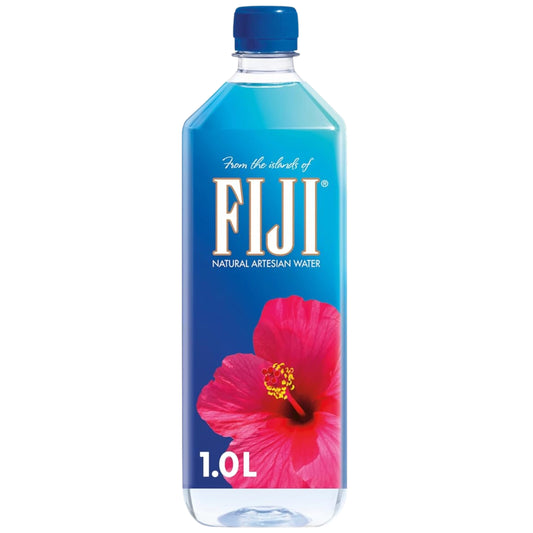 FIJI Natural Artesian Bottled Water 1 liter bottle